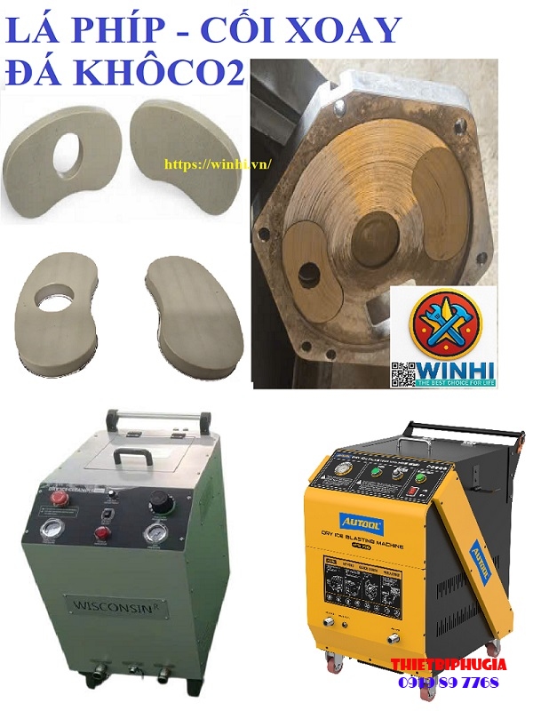 Phụ Tùng Phụ Kiện Máy Bắn Đá Khô CO2 Chính Hãng