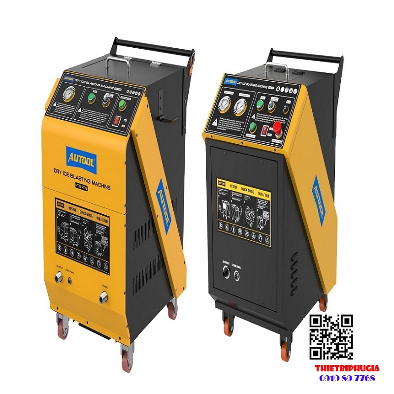 MÁY BẮN ĐÁ KHÔ CO2 AUTOOL – GIẢI PHÁP VỆ SINH CÔNG NGHỆ CAO CHO GARA VÀ NHÀ XƯỞNG