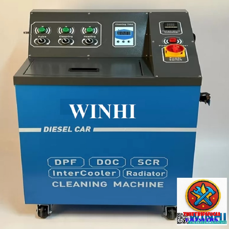Máy Súc Rửa Carbon Muội Than Bầu Lọc Khí Xả DPF