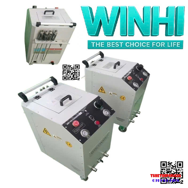 Máy bắn đá khô CO₂ WINHI W9000