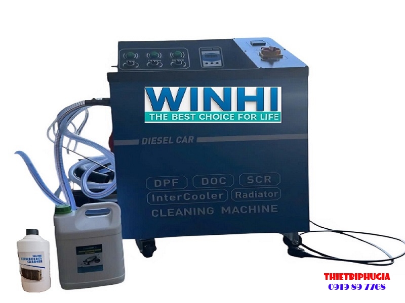 Máy Súc Rửa  Bầu Lọc Khí Xả DPF