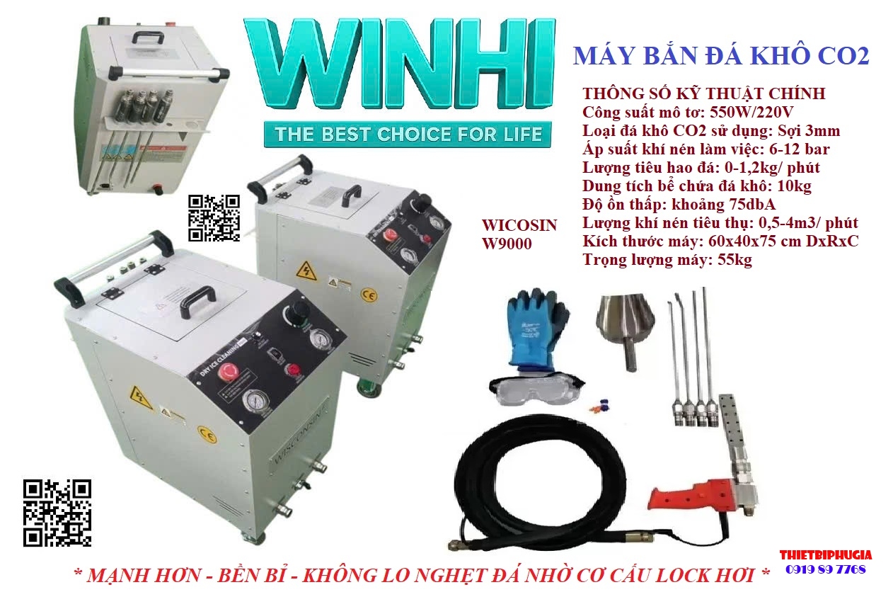 may ban da kho co2 WICOSIN W9000 WINHI