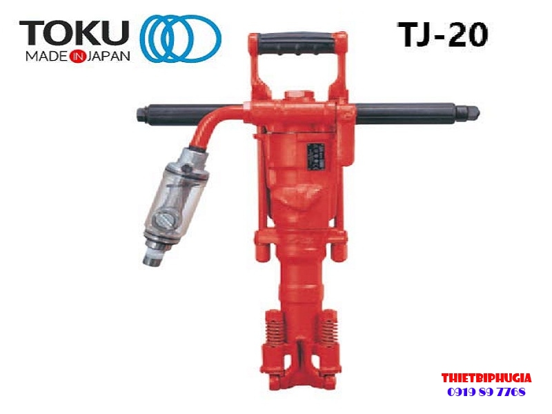 May khoan pha da dung hoi khi nen Toku TJ 20 nhat ban japan air tools