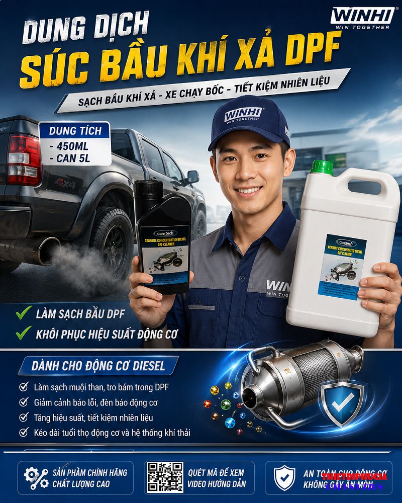 Dung dich súc bầu xả dpf siêu sạch